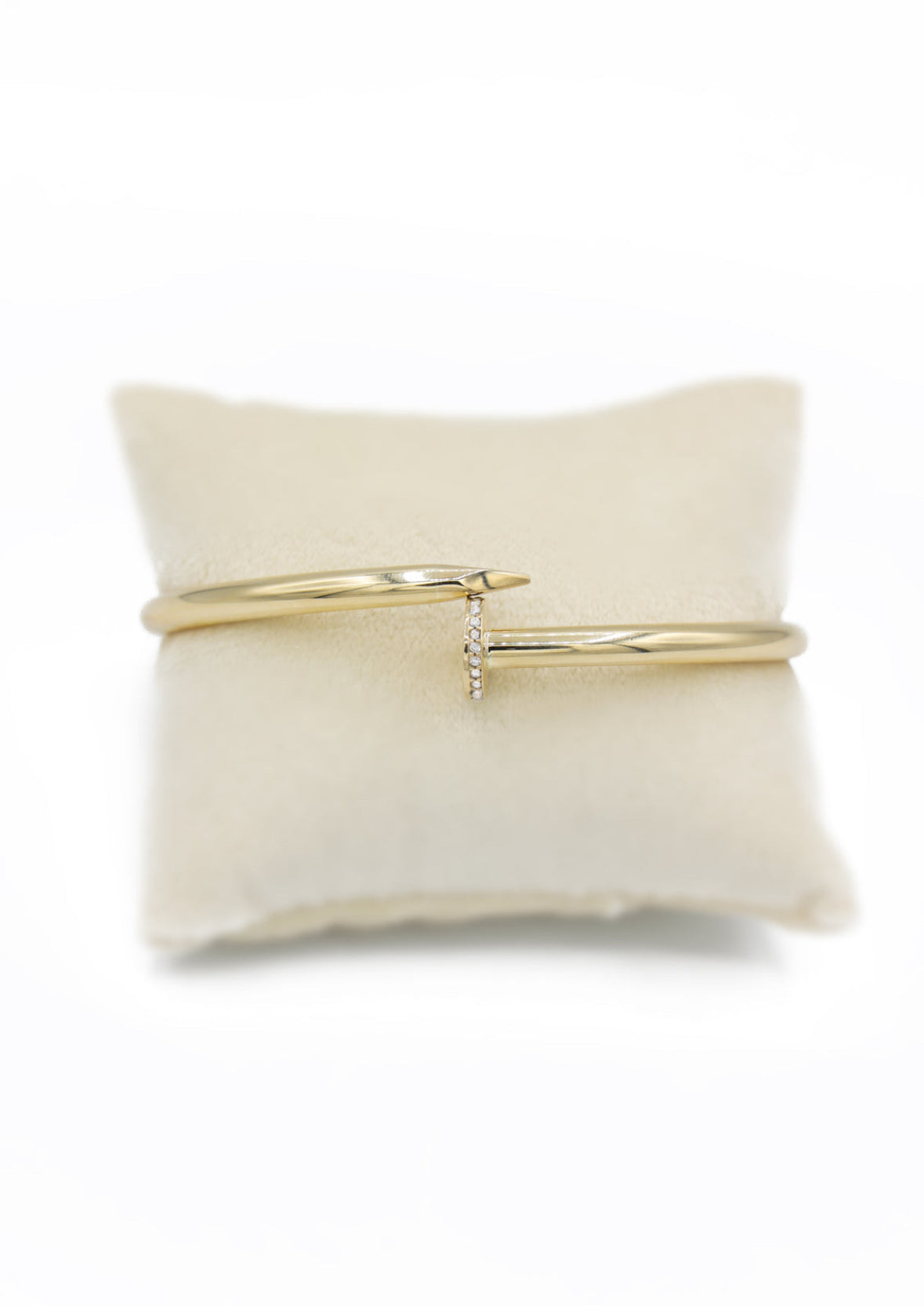 14K Nail Bracelet 18cm