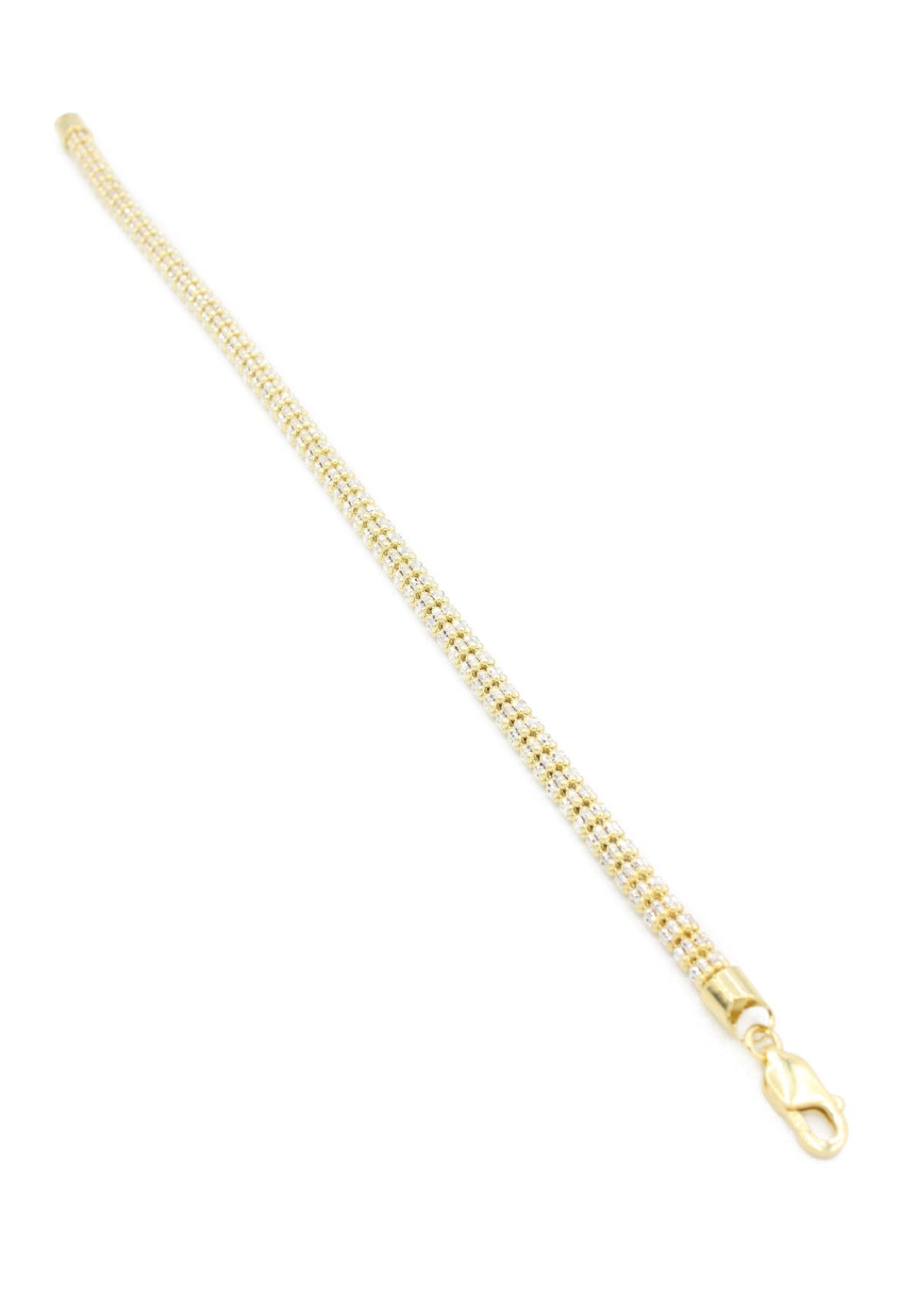 14K Franco Hollow Bracelet 4MM